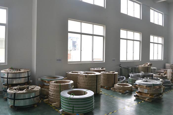 Stamping raw material warehouse